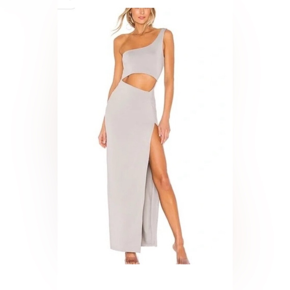 Superdown Gray Maxi Dress